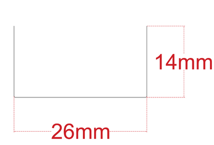Conduit Track - Double Sided